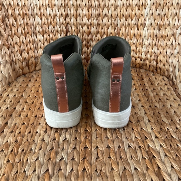 Rylan green suede slip-on sneakers - Picture 5 of 6